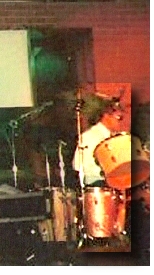 Brad on Drums